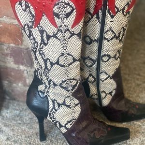 Bebe Sexy Cowboy Boots